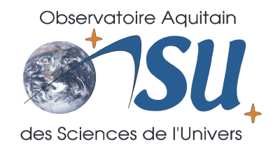 CDS-IS-OASU logo, Aquitaine Observatory of Universe Sciences