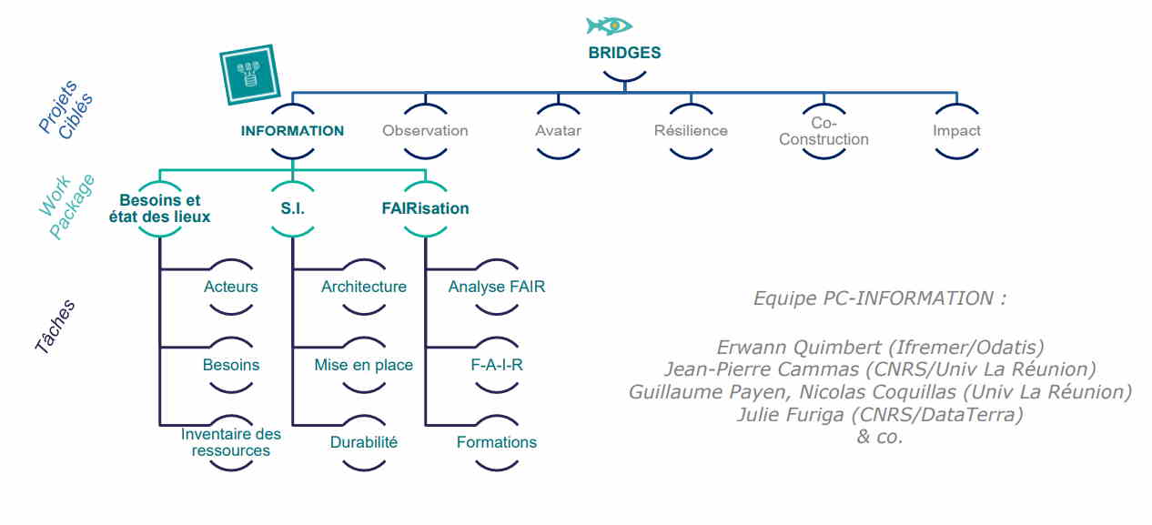 Projet Cibl&eacute; #1 (PC1) BRIDGES INFORMATION - Syst&egrave;me d&rsquo;Information des Socio-Eco-Syst&egrave;mes Marins du sud-ouest de l&rsquo;oc&eacute;an Indien