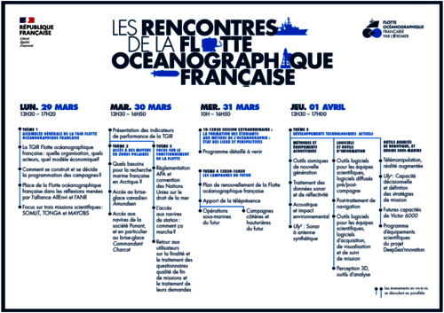 rencontres Flotte Océanographique Française