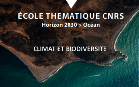 affiche de l'école thématique CNRS Horizon 2030 - Océan