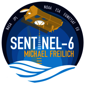 [Translate to English:] Sentinel-6 Michael Freilich spacecraft logo