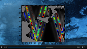 satellite Sentinel-3, mesure des hauteurs de mer