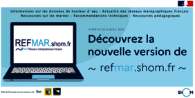 nouveau site web REFMAR Shom