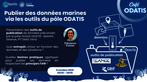 Webinaire - octobre 2025 Publier des données marines