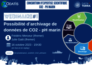 webinaire ODATIS Possibilité d’archivage de données de CO2/pH Marin