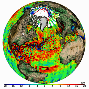 anomalies de hauteurs de mer