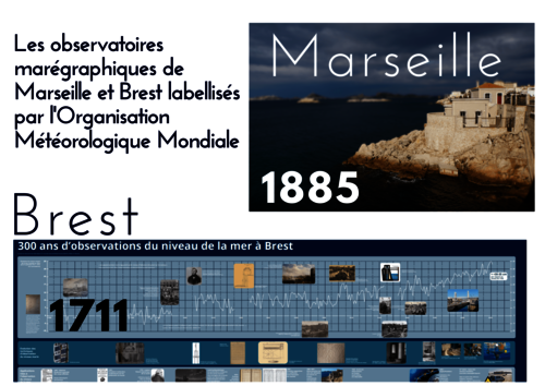 Les observatoires marégraphiques de Marseille et Brest labellisés par l'Organisation météorologique mondiale