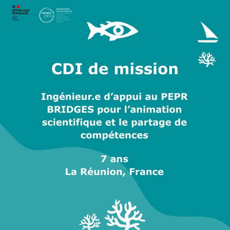 offre de poste d'Ingénieur·e d’appui pour l’animation scientifique et le partage de compétences