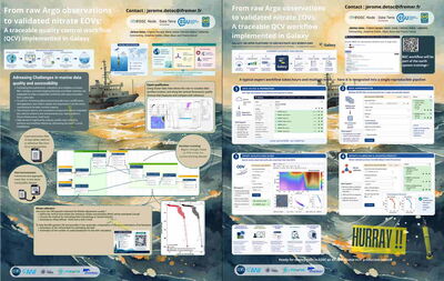 EGU26 : Operationalising essential ocean variables through robust and trusted QCV Workflows  