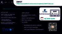 Présentation Offre de services SWOT par Cyril Germineaud sur le stand Data Terra à LPS25