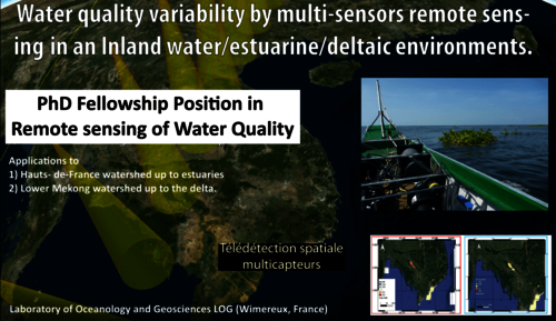 PhD Fellowship Position in Remote sensing of Water Quality