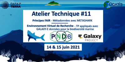 Atelier technique du pôle Océan ODATIS VRE, FAIR biodiversité en collaboration avec le PNDB