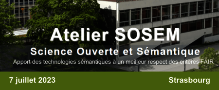 Atelier Science Ouverte et Sémantique