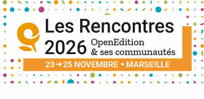 SO'ODATIS participe aux Rencontres OpenEdition 2026