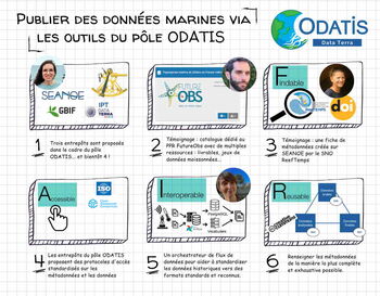 Publier des donn&eacute;es marines via les outils du p&ocirc;le ODATIS - Cl&eacute;mence Cotten, Sylvie Fiat, Aur&eacute;lien Schmitt, Myl&egrave;ne Lorre-Guidt