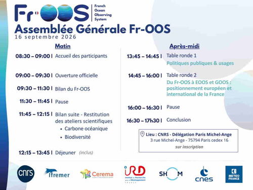 Programme de l'assembl&eacute;e G&eacute;n&eacute;rale du FrOOS, 2026