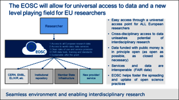 EOSC permettra un accès universel aux données