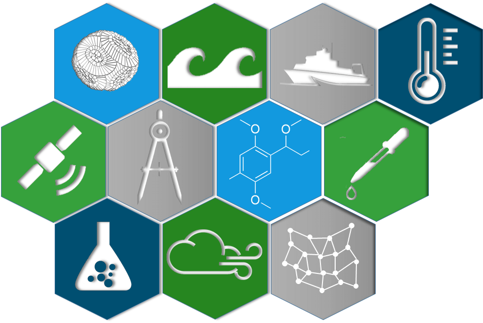 Type de collecte et nature des données océanographiques du pôle Océan ODATIS