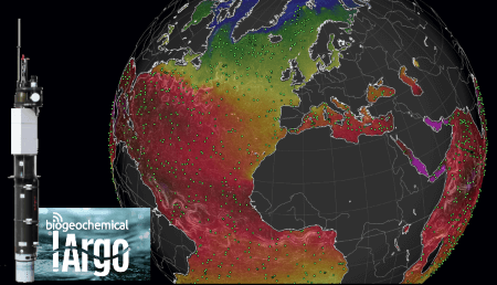 carte de déploiement des flotteurs Bio-Argo BGC-Argo