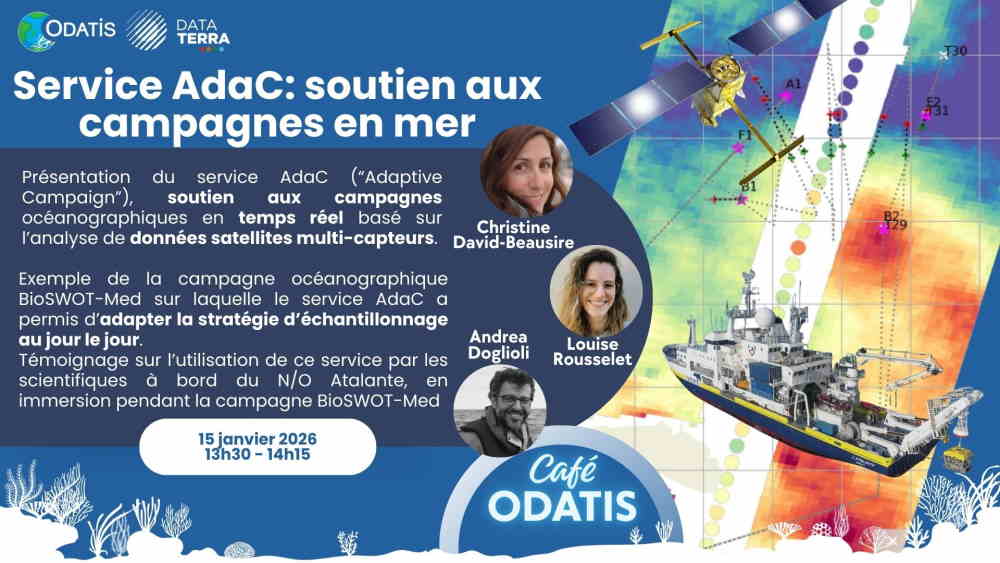 Caf&eacute; ODATIS : soutien aux campagnes en mer