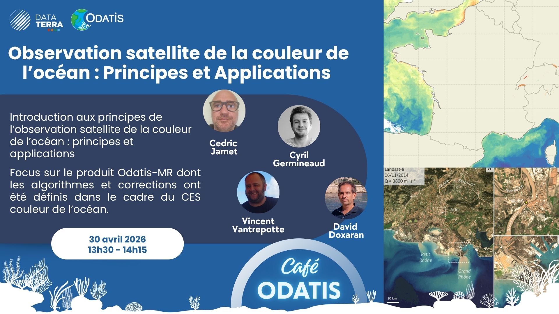 Café ODATIS : Couleur de l'océan