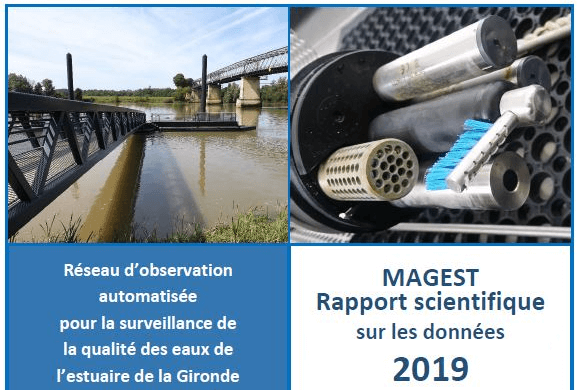 rapport 2019 sur les données MAGEST, réseau d’observation des eaux de l’estuaire de la Gironde