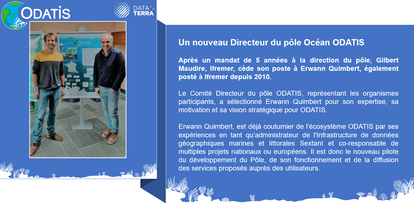 Un nouveau Directeur du pôle Océan ODATIS