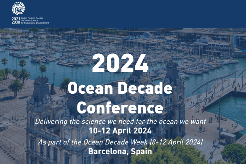 Ocean Decade Conference 2024 in Barcelona