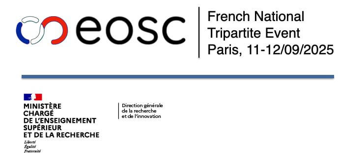 EOSC France Tripartite Event 2025