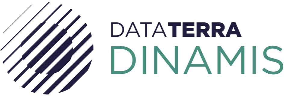 logo dispositif Dinamis, de l'IR Data Terra